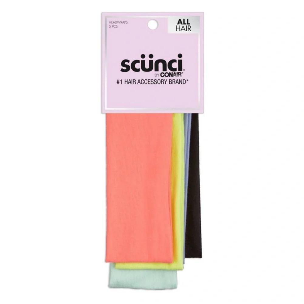 Scunci Headwraps 5-Pack